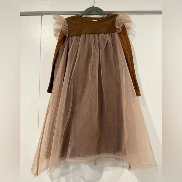 chris brown dressing style Brown Hearty Skirt / Dress with Coconut Shell  INGKARAT